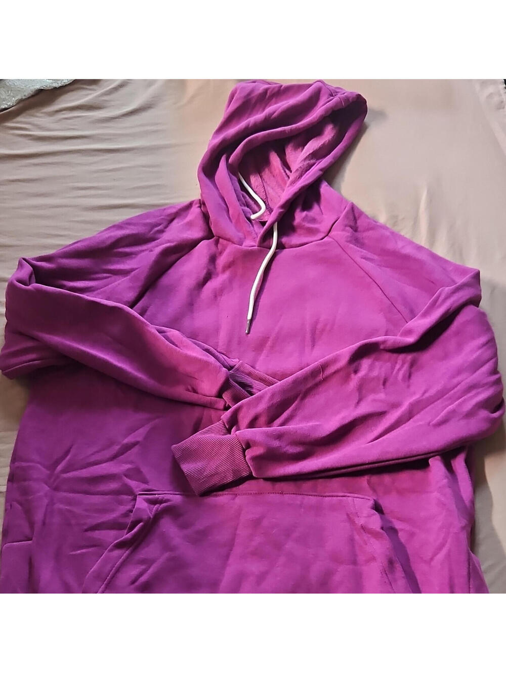 the WARMY Purple Pullover Hoodie XL Women